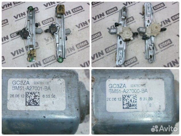 Стеклоподъемники задние Ford Focus 3