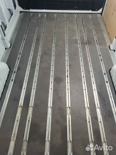 Пол алюминиевый на Ford Custom