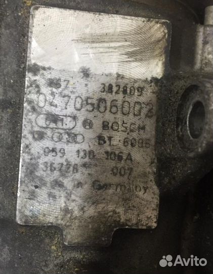 Тнвд Audi A6 C5, 2.5 л турбо дизель 059130106А