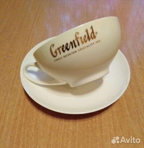 Чашка с блюдцем