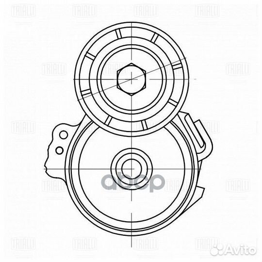 Ролик привод. ремня для а/м Peugeot Partner (96