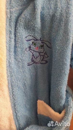 Детский махровый халат 92