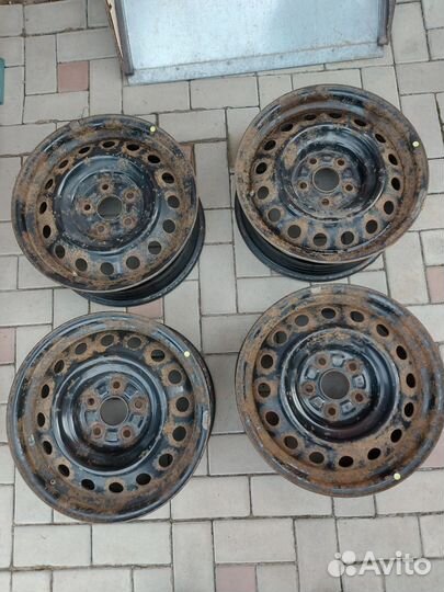 Диски Тойота Версо 16. Штамповка. Комплект