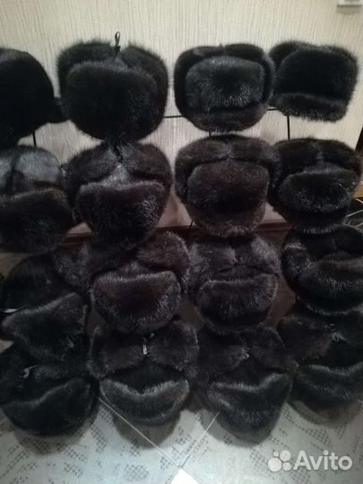 Шапка мужская ондатра