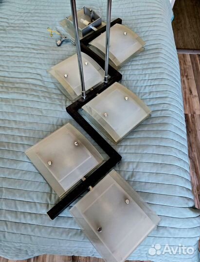 Люстра потолочная бу