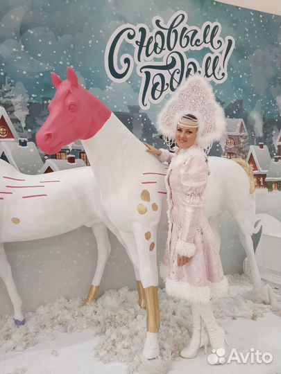 Дед Мороз и Снегурочка самые настоящие