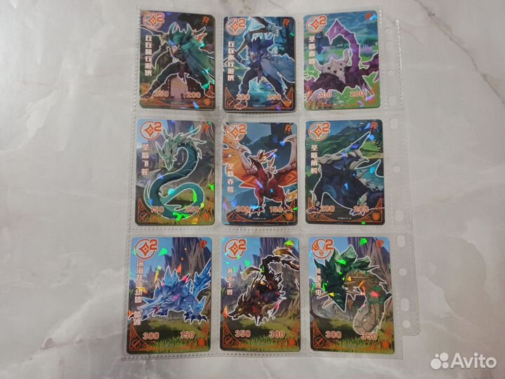 Коллекционные карточки Геншин Импакт мобы,монстры