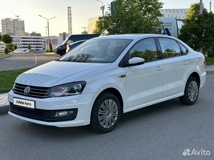 Volkswagen Polo 1.6 МТ, 2018, 106 000 км