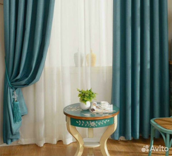 Шторы блекаут рогожка