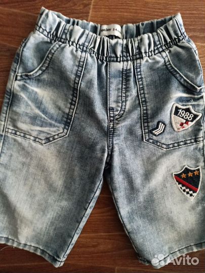 Джинсовые шорты для мальчика