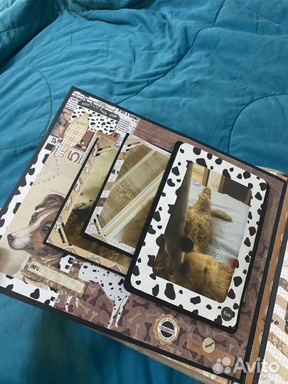 Фотоальбом для питомца ручная работа на заказ