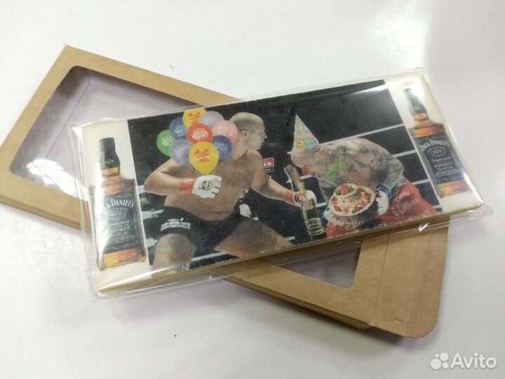 Шоколад с рисунком, уникальный и необычный подарок