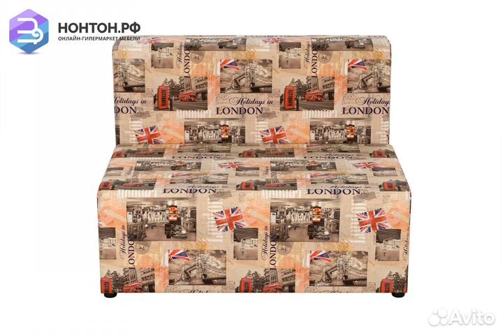 Диван еврокнижка Умка бежево-коричневый