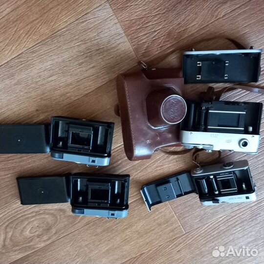4 фотоаппарата СССР. Смена 6 и 8,Чайка, фэд 4