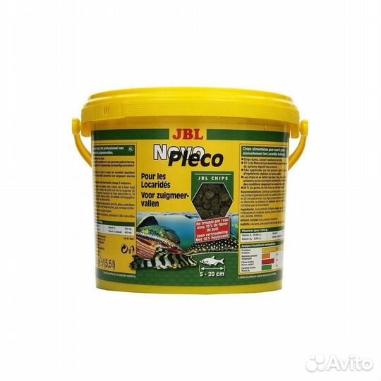 Корм для сомов и донных рыб JBL NovoPleco и Marine