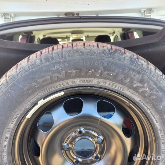 Континенталь новая запаска с Рено дастер