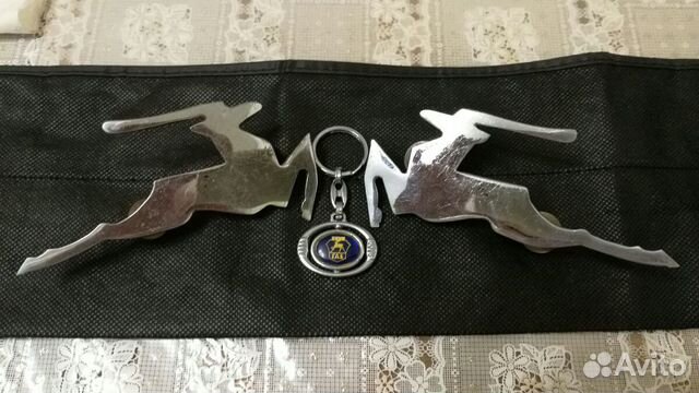 Олень на брызговики для автомобиля газ-21