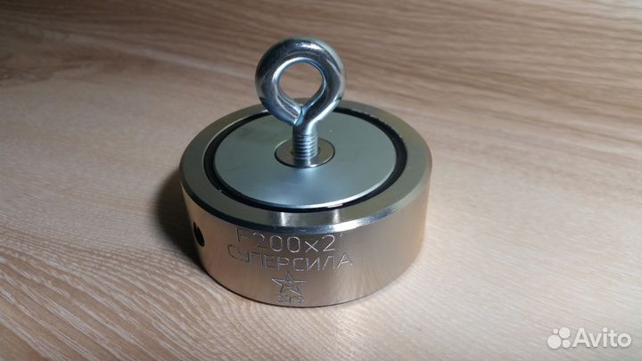 Магнит поисковый двухсторонний F200x2