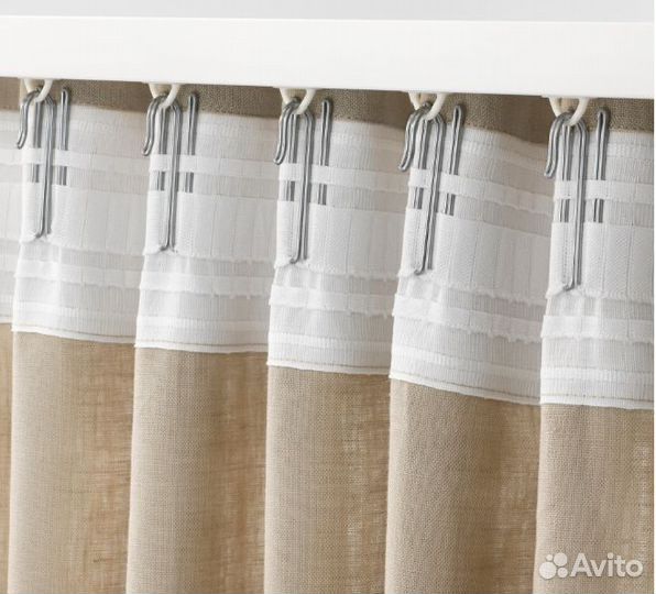 IKEA риктиг Крючок гардинный для штор, 20шт