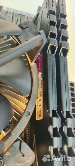 Мат.плата LGA1151 asus H110M-A/M.2+i3-6100+озу32гб