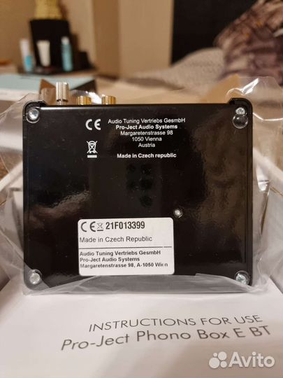 Фонокорректор Pro-Ject Phono Box E BT