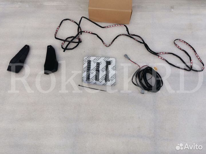 Обвес Land Cruiser 200 12-2015 год Передний LED