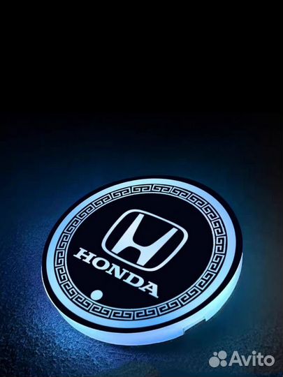 Подсветка подстаканников в машину Honda 2 шт