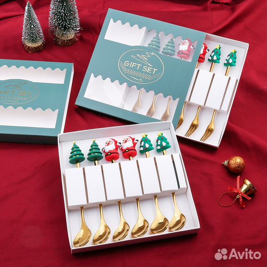 Ложки набор новый год