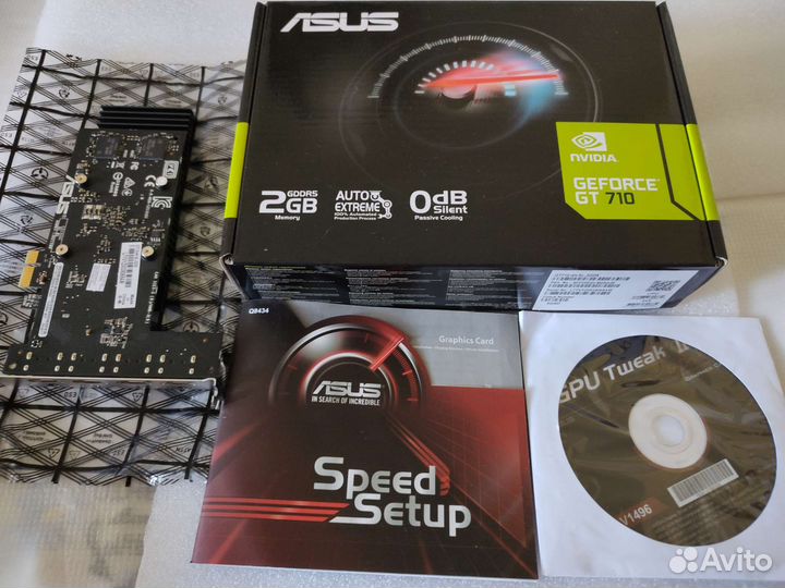 Видеокарта NVidia GeForce GT710 2 Gb gddr5 Silent