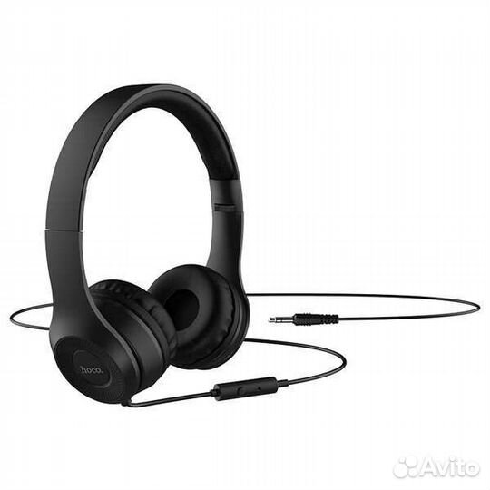 Наушники Hoco W21, black