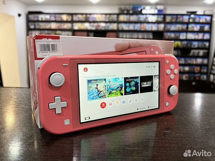 Nintendo Switch Lite 128 GB (MOD) Коралл