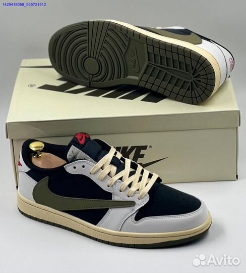Nike Air Jordan 1 Low & Travis Scott (Арт.80719)