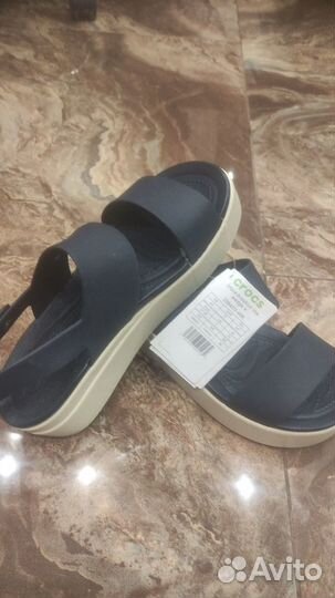 Crocs w7 кроксы 37 босоножки