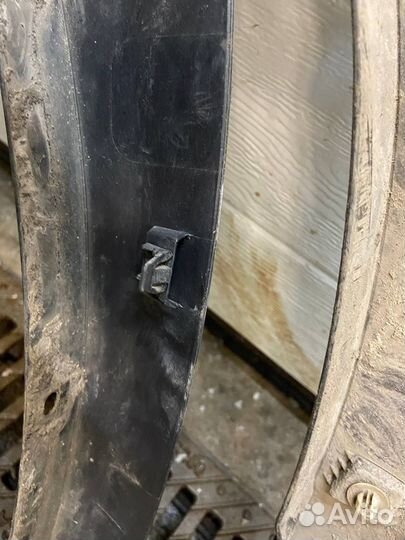 Накладки передние на арки lexus nx 200