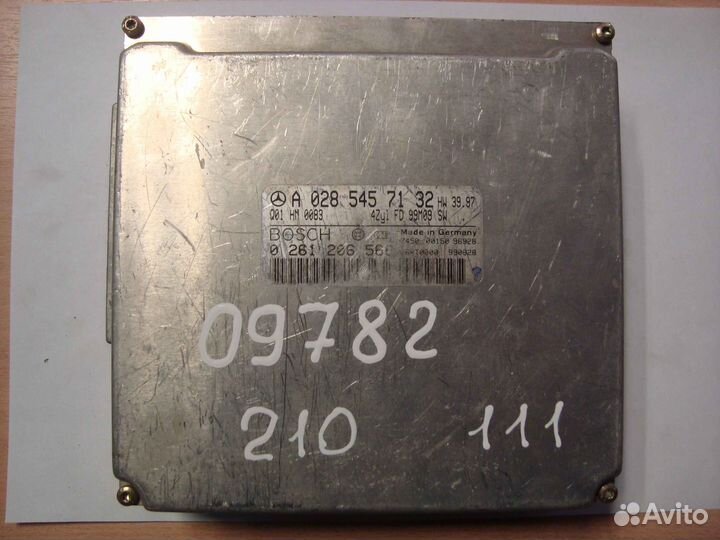 Блок управления двигателем W210 M111 A0285457132