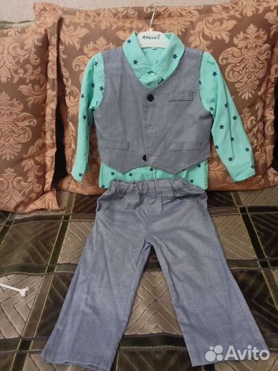 Костюм тройка для мальчика