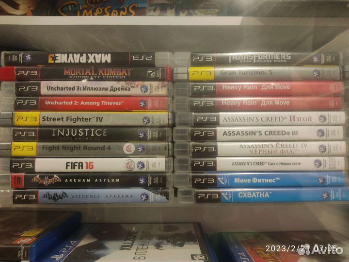 Лицензионные игры (диски) ps3