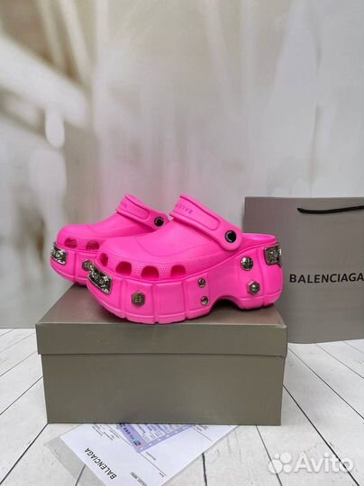 Шлепки / Сабо Balenciaga x Crocs Размеры 36-40