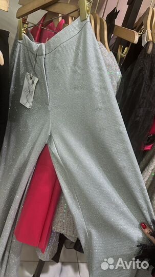 Блестящие брюки Lime