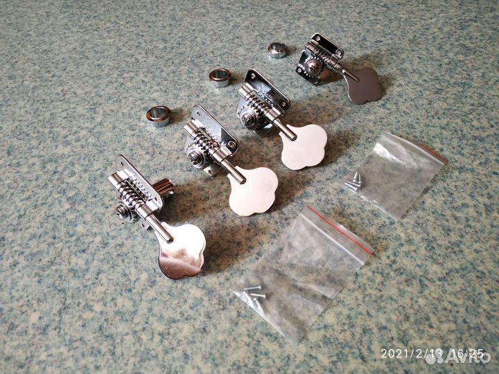 Колки для бас гитары Schaller bmfl
