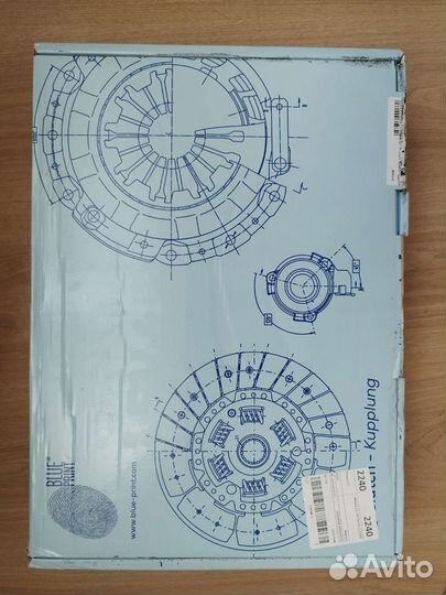 Сцепление 1.4 tsi МКПП6