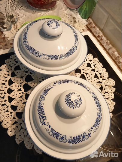 Супница фарфоровая гдр