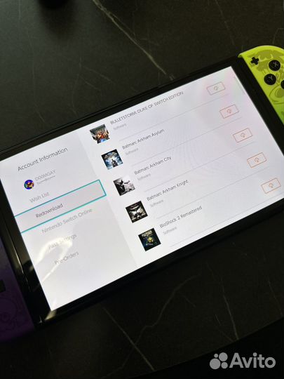 Nintendo switch oled splatoon 3 edition