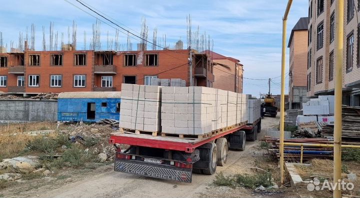 Пеплоблоки напрямую с завода с доставкой