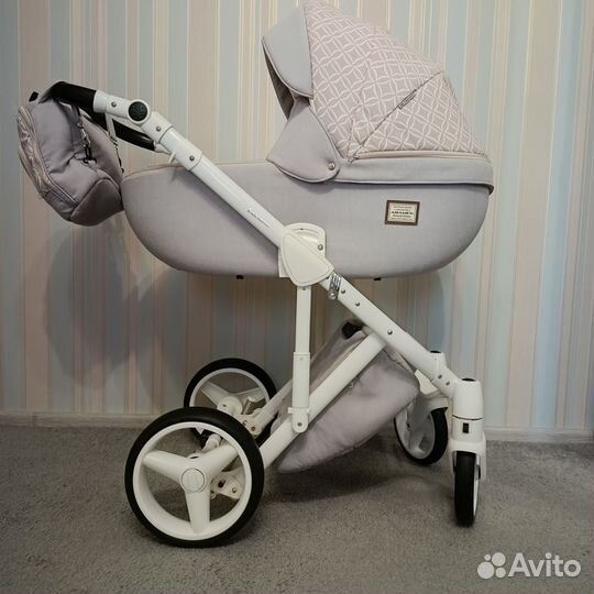 Коляска adamex 3 в 1 бу