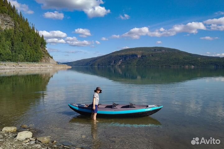 Надувной каяк Itiwit 3 Декатлон 2/3 местный