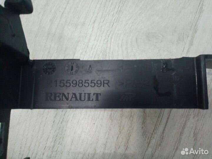 Дефлектор Кожух радиатора Renault duster 2