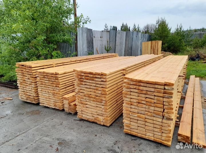 Доска обрезная 50х100х6000 ГОСТ