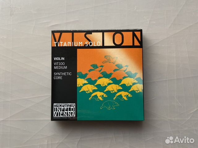 Струны для скрипки Thomastik Vision titanium Solo