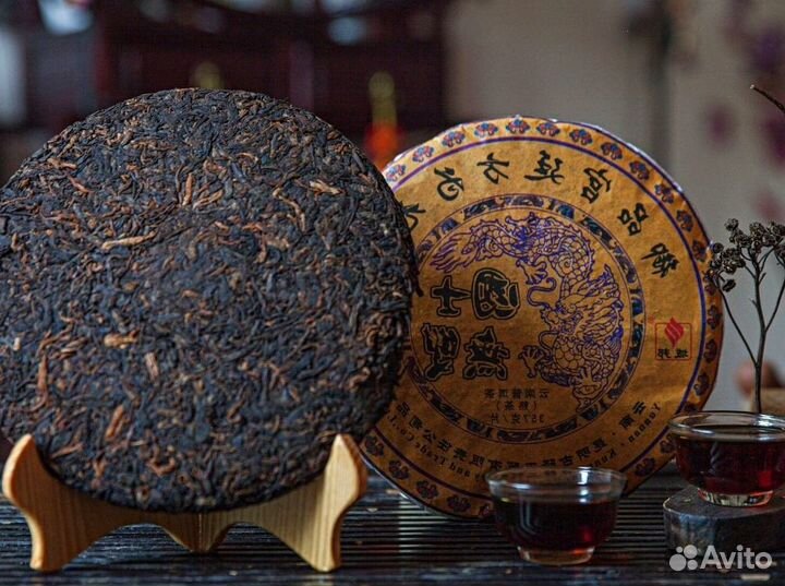 Мощный Китайский чай Пуэр мини точа от кислой морд